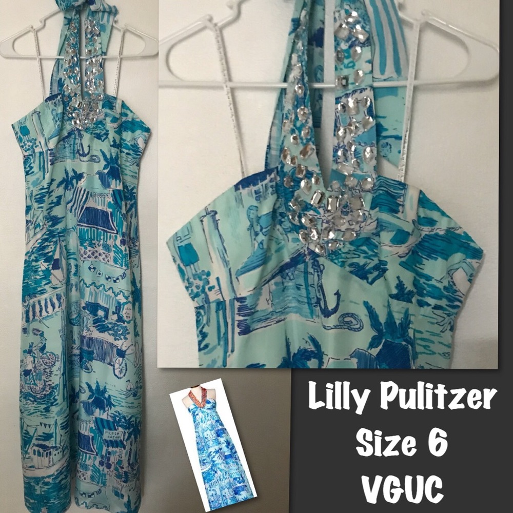 Fresh Catch Silk Dress
